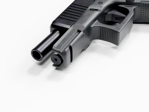 Glock-19 Pistol 3D Model