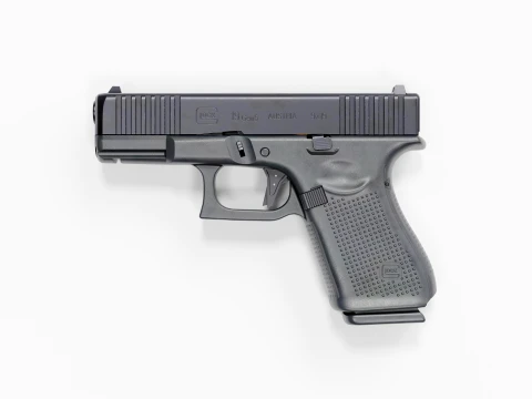 Glock-19 Pistol 3D Model