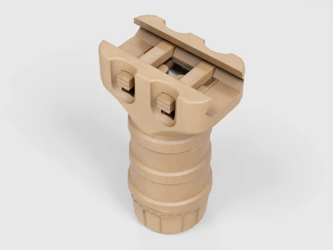 TangoDown Stubby Vertical Fore Grip FDE 3D Model