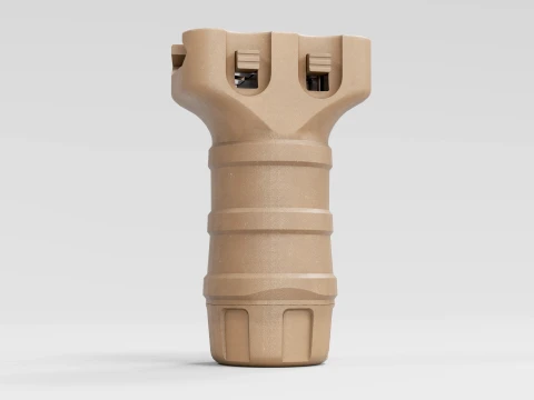 TangoDown Stubby Vertical Fore Grip FDE 3D Model
