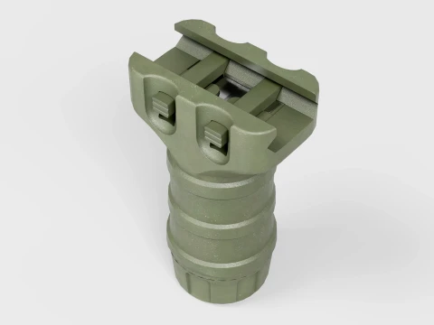 TangoDown Stubby Vertical Fore Grip OD Green 3D Model