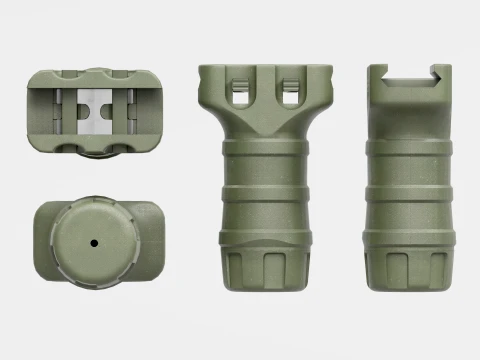 TangoDown Stubby Vertical Fore Grip OD Green 3D Model