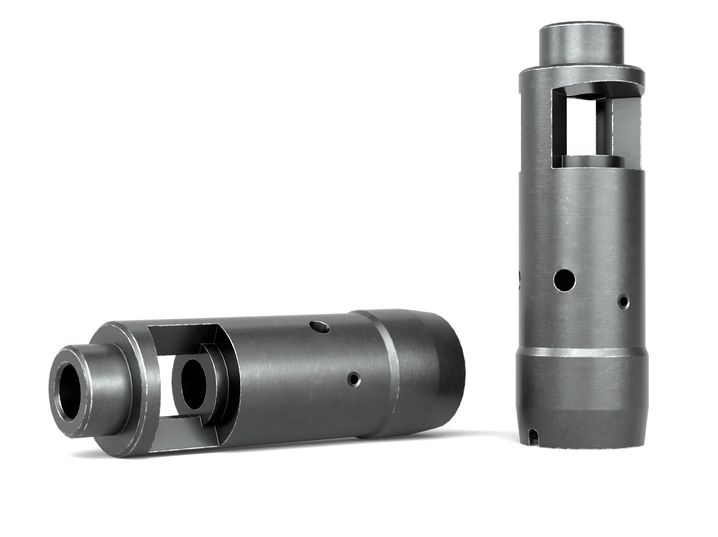 AK-74 Muzzle Brake 3D Model .c4d .max .obj .3ds .fbx .stl .blend