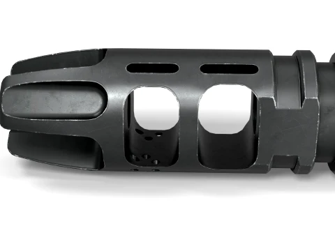 VG6 EPSILON 556 MUZZLE BRAKE 3D Model