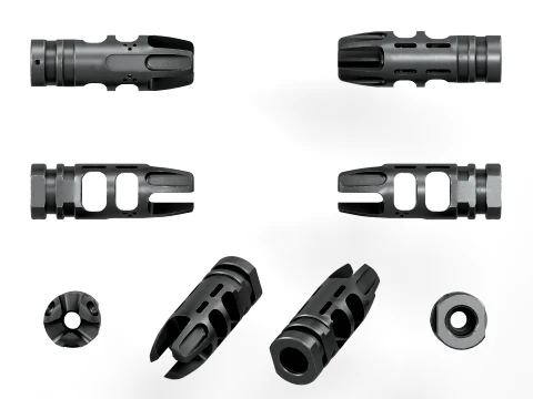 VG6 EPSILON 556 MUZZLE BRAKE 3D Model