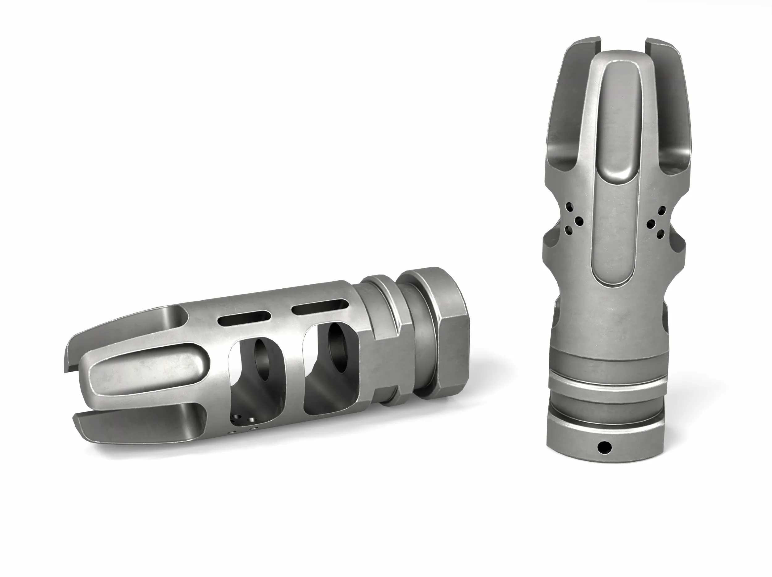 VG6 EPSILON 556 MUZZLE BRAKE 3D Model .c4d .max .obj .3ds .fbx .stl .blend 