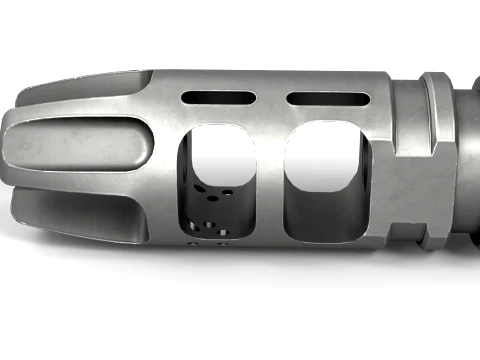 VG6 EPSILON 556 MUZZLE BRAKE 3D Model