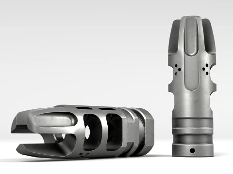 VG6 EPSILON 556 MUZZLE BRAKE 3D Model