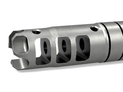 LANTAC Dragon Muzzle Brake 3D Model