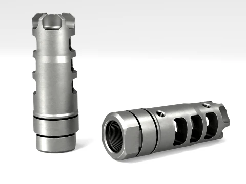 LANTAC Dragon Muzzle Brake 3D Model