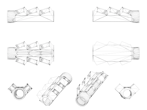 V6 MUZZLE BRAKE 3D Model