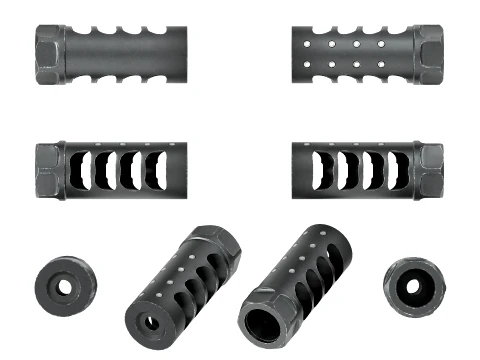 Gen 3 Little Bastard Self Timing Muzzle Brake 3D Model