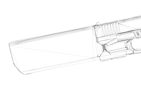 Fischer Development Suppressor for Glock 19 Gen5 3D Model