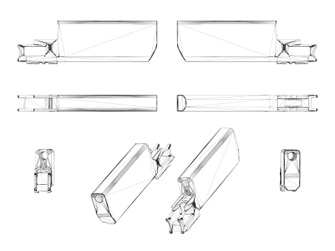 Fischer Development Suppressor for Glock 19 Gen5 3D Model