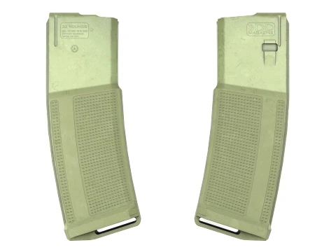 DD Magazine 32 RND FDE OD Green 3D 모델