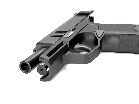 Compact Tactical Pistol 3D Model