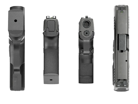 Compact Tactical Pistol 3D Model