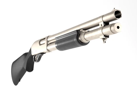 Remington 870 Marine Magnum 3D Model