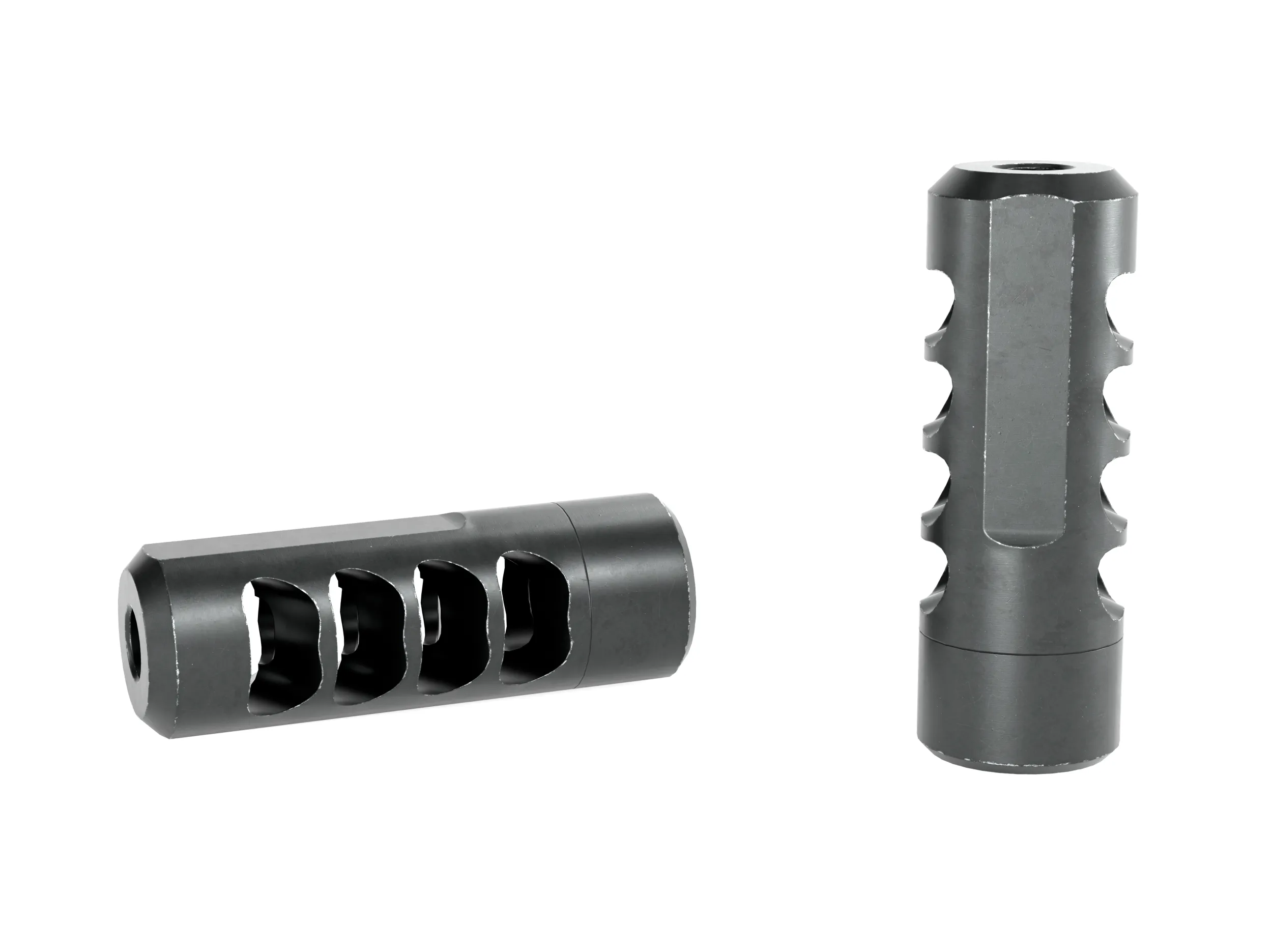 TI PRO 4 Muzzle Brake 3D Model .c4d .max .obj .3ds .fbx .stl .blend 