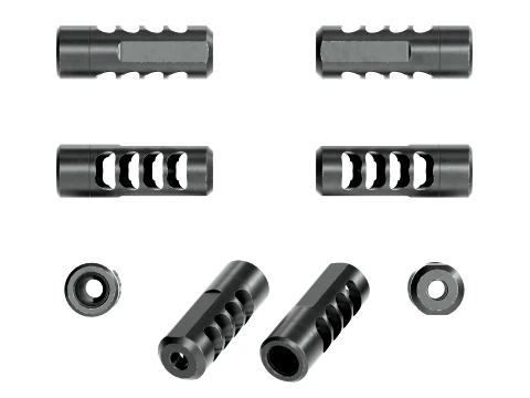 TI PRO 4 Muzzle Brake 3D Model