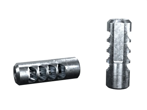 TI PRO 4 Muzzle Brake 3D Modell