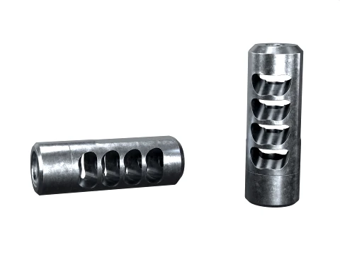 TI PRO 4 Muzzle Brake 3D Model