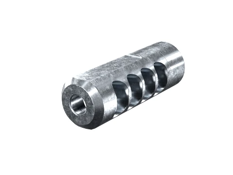 TI PRO 4 Muzzle Brake 3D Model
