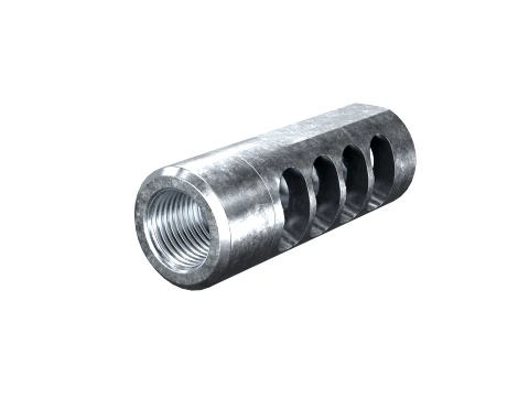 TI PRO 4 Muzzle Brake 3D Model