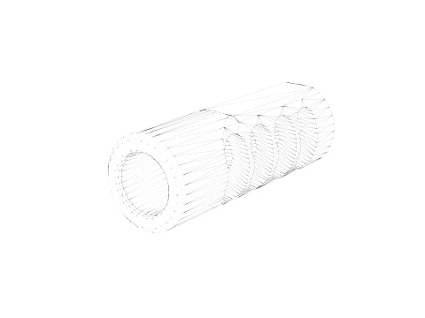 TI PRO 4 Muzzle Brake 3D Model