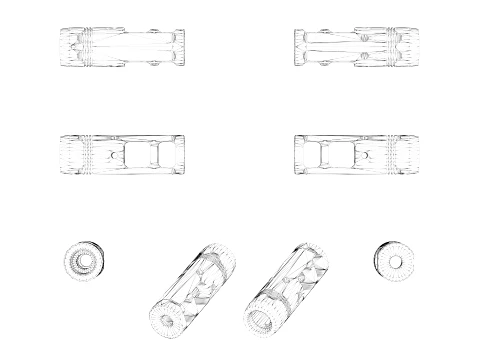 SUREFIRE PROCOMP Muzzle Brake 556 3D Model