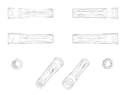 G28 Style Flash Hider 3D Model