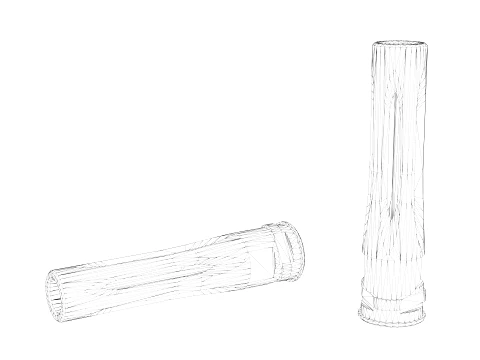 G28 Style Flash Hider 3D Model