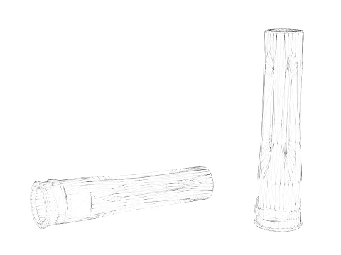 G28 Style Flash Hider 3D Model