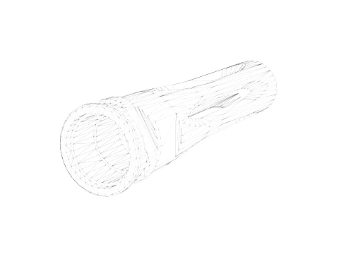G28 Style Flash Hider 3D Model