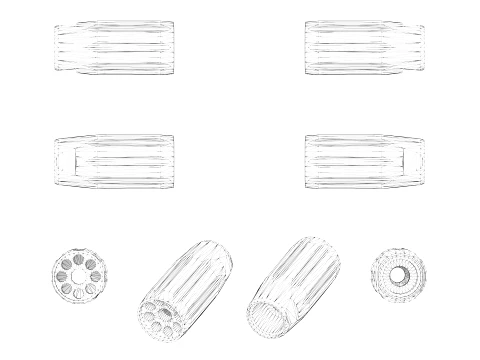Kaw Valley Precision Linear Comp 3D Model