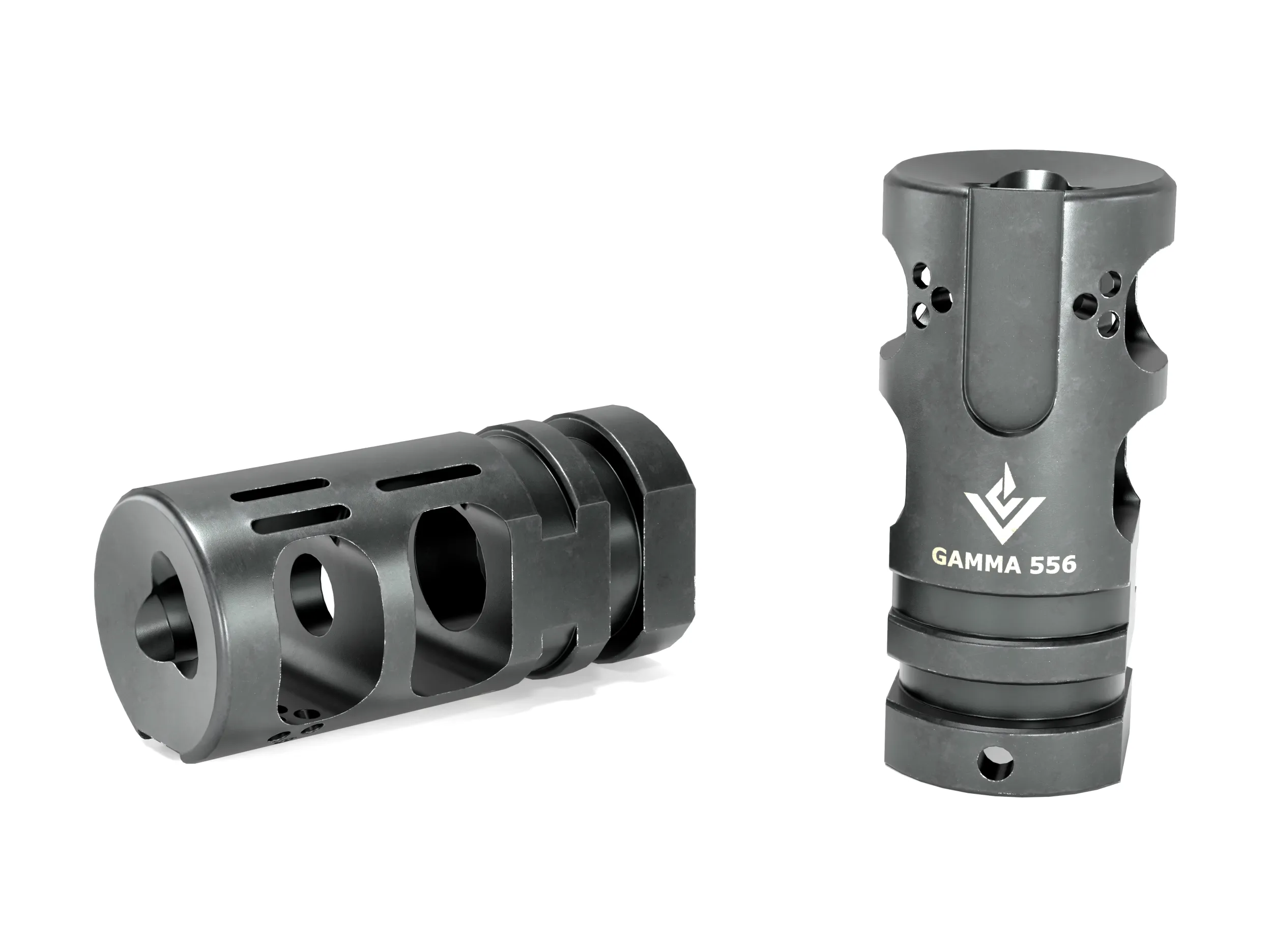 Aero Precision VG6 Gamma 556 Muzzle Brake 3D Model .c4d .max .obj .3ds .fbx .stl .blend 