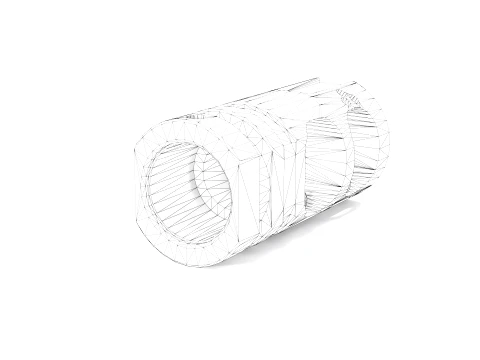Aero Precision VG6 Gamma 556 Muzzle Brake 3D Model