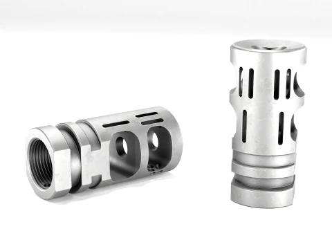 Aero Precision VG6 Gamma 556 Muzzle Brake 3D Model