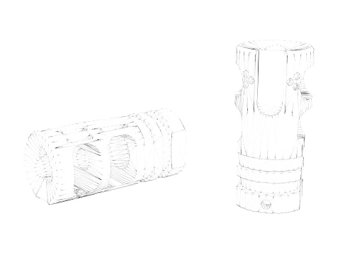 Aero Precision VG6 Gamma 556 Muzzle Brake 3D Model