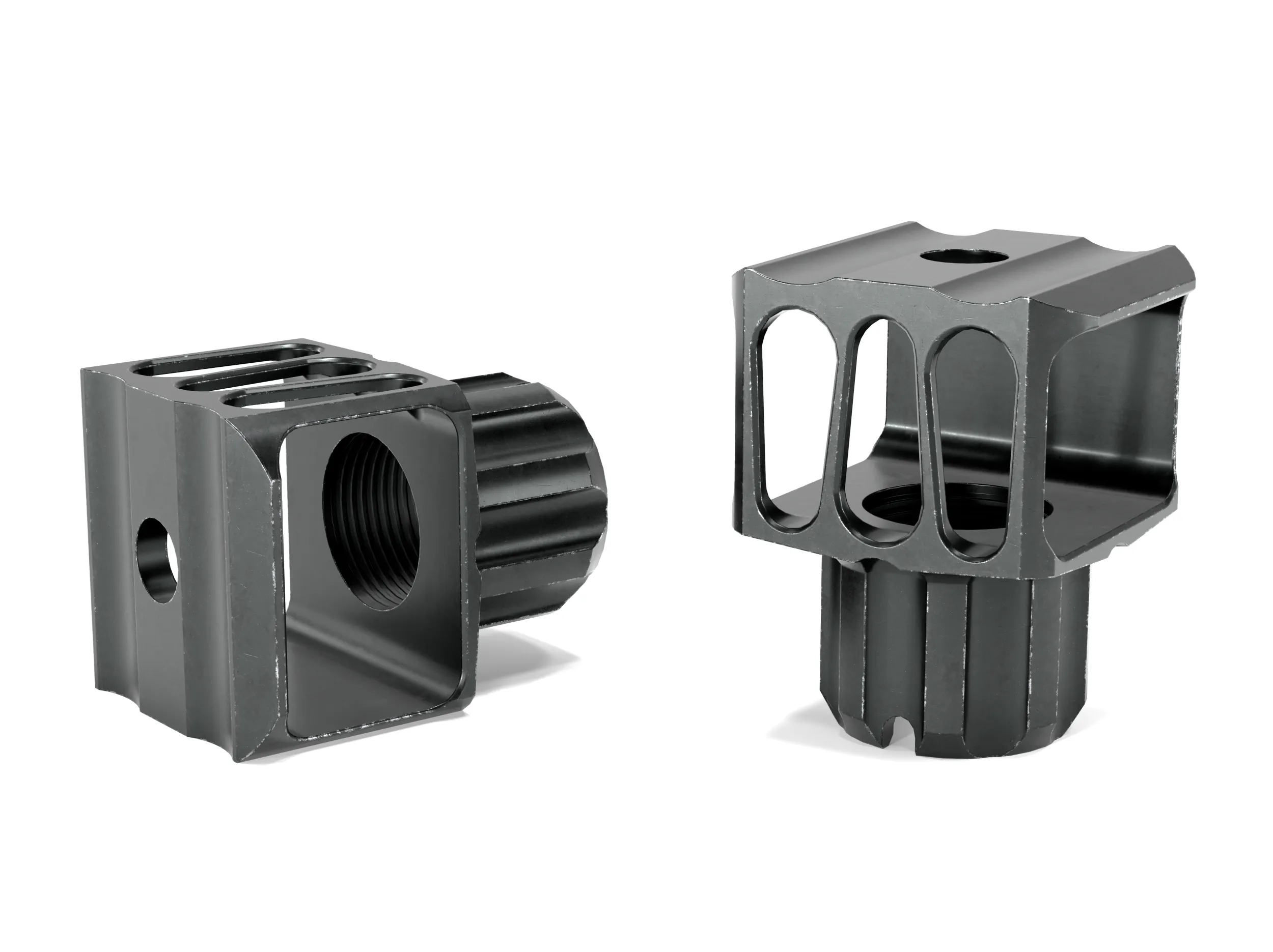 LAF Muzzle Brake 3D Model .c4d .max .obj .3ds .fbx .stl .blend 