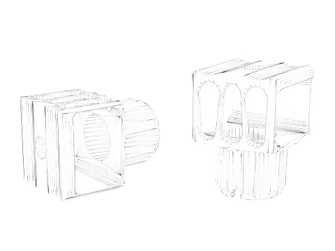 LAF Muzzle Brake 3D Model