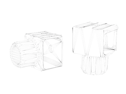 LAF Muzzle Brake 3D Model