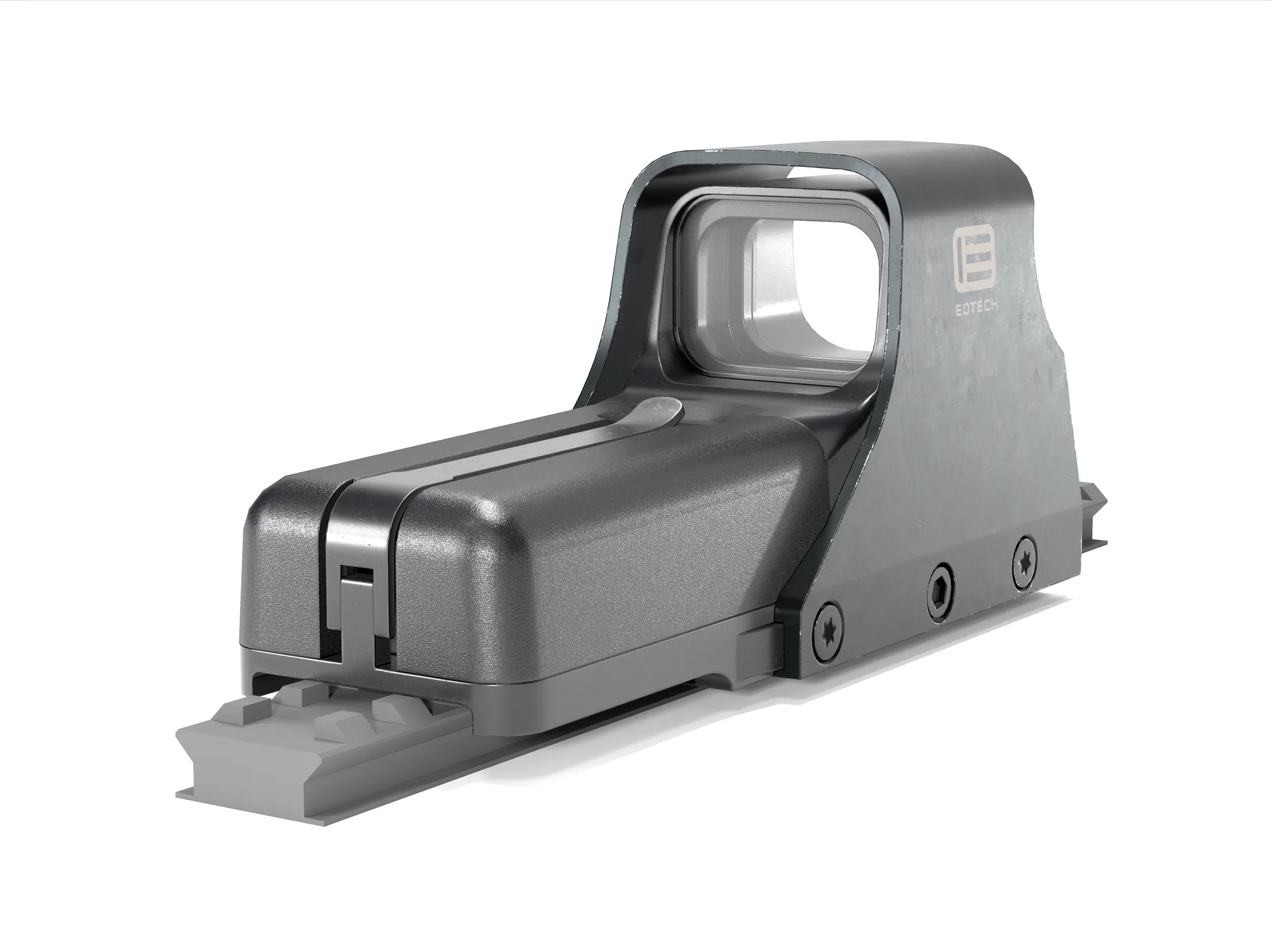 EOTech 512 Holographic Sight 3D Model .c4d .max .obj .3ds .fbx .stl .blend