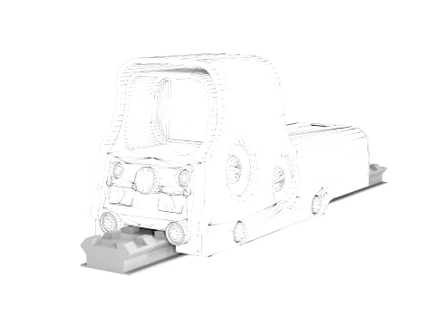 EOTech 512 Holographic Sight 3D Model