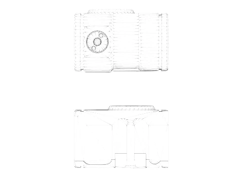 ACRO P-2 3 5 MOA - Red Dot Reflex Sight 3D Model