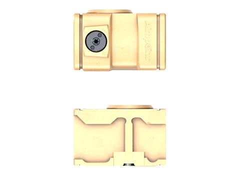 ACRO P-2 3 5 MOA - Red Dot Reflex Sight FDE 3D Model