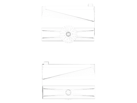 RMR Picatinny Rail Mount with Colt Thumbscrew - 1 - 3 Lower 3D Model