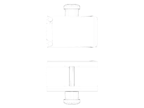 RMR Picatinny Rail Mount with Colt Thumbscrew - 1 - 3 Lower 3D Model