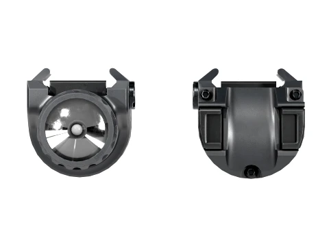 Compact Weapon Mounted Light 3D Model