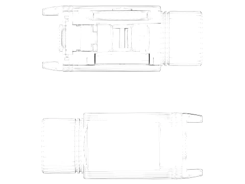 TLR-1 HL StreamLight Tactical Weapon Light 3D Model